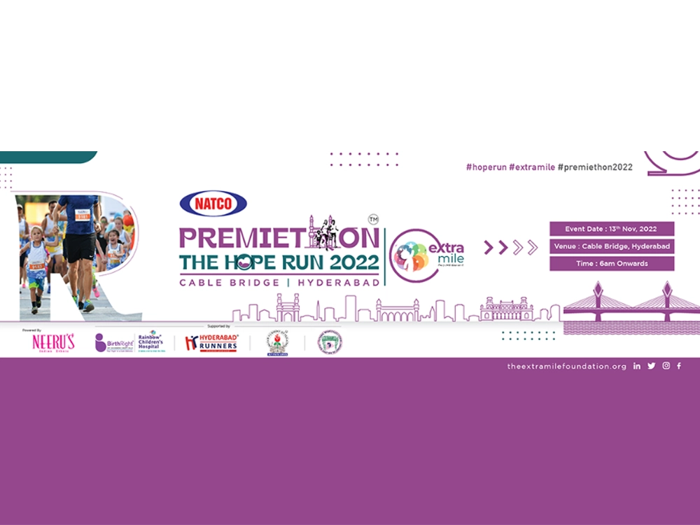 Premiethon Extramile 2022 A Hope Run Hyderabad