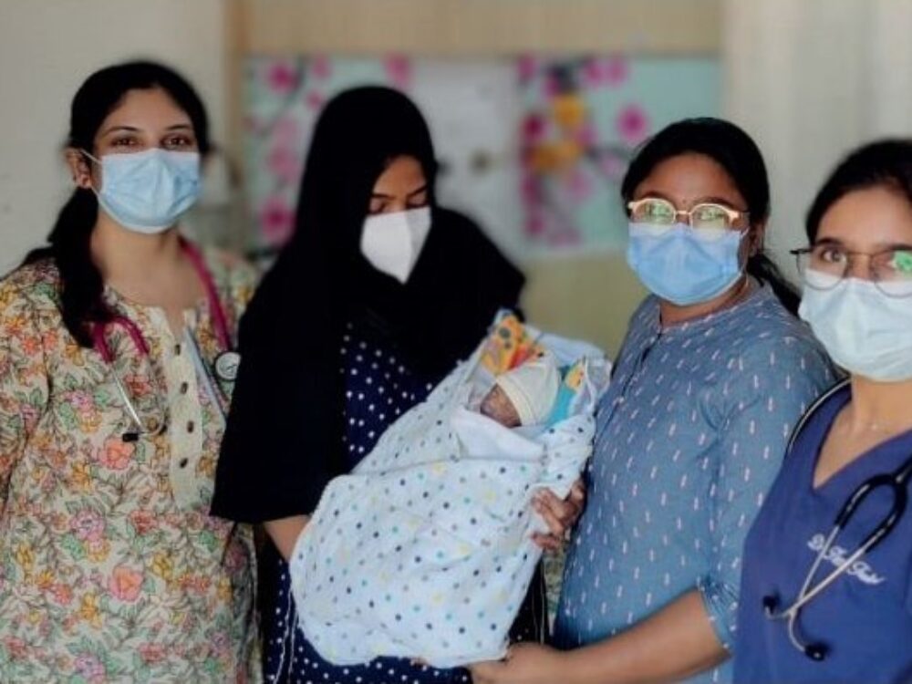 Premature baby of Ayesha, Two months of hospital stay