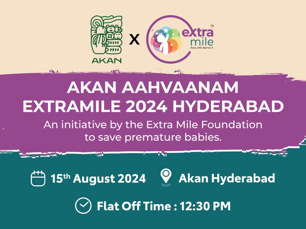 Akan Aahvaanam Extramile 2024 Hyderabad
